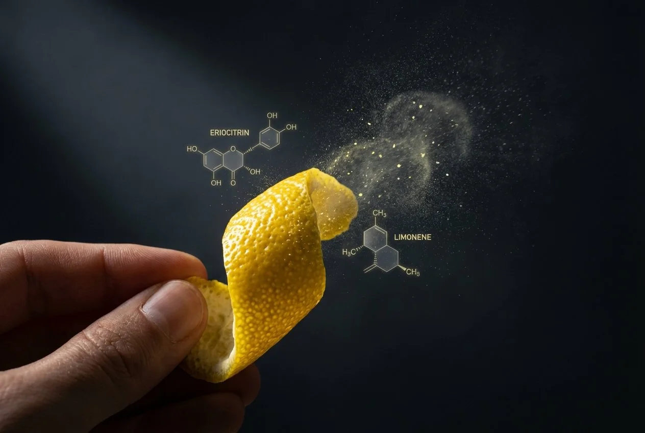   Hidden within the vibrant yellow skin lies eriocitrin, a potent compound linked to metabolic health.  
